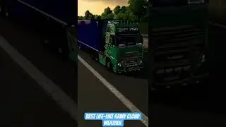 Best Life-like Rainy Cloud in game #eurotrucksimulator2 #ets2 #ets2mods Ets2