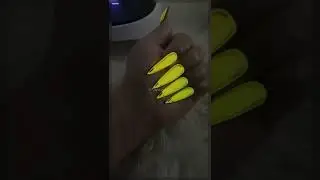 Glow In the Dark, Pop Art Nails✨#nails #acrylicnails #popart #glitter #glowingskin