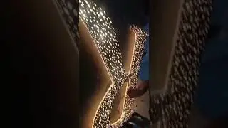 LED letters #rap