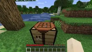 Craft a workbench #minecraft