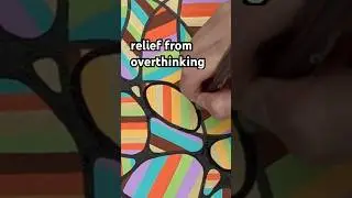 art to calm your brain 🧠🫧 #relaxing  #artmeditation #arttherapy #art #satisfyingart
