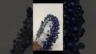 Плетёный ободок из проволоки  ручной работы  #tiara #диадема