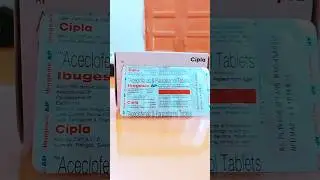ibugesic Ap Tablet | aceclofenac tablet | paracetamol tablet | घुटना,दांत,सिर,दर्द की दवा