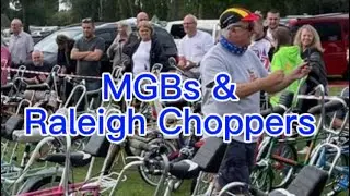 Мероприятие по организации соревнований по велоспорту и ретро-мотоциклам MGB Gt Mk1 Drive to Rale...