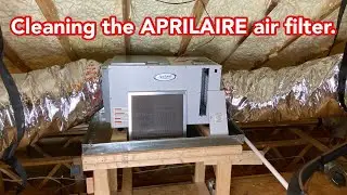 Как очистить воздушный фильтр APRILAIRE DEHUMIDIFIER. APRILAIRE HEALTH HUMIDIFIER.