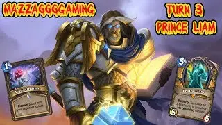 Hearthstone - 'Just A Hallucination' Tavern Brawl - Turn 3 Prince Liam - Legendary's Everywhere