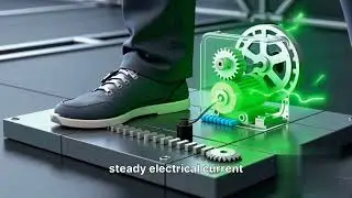  Hybrid Footstep Energy Harvester (Kinetic + Piezoelectric)