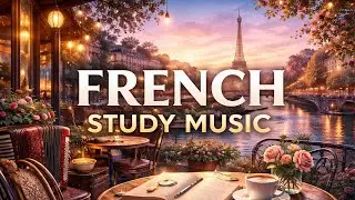 French Study Music | Paris Caf&eacute; Jazz & Cinematic Ambient for Focus & Concentration