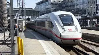 ICE 4 (BR 412) - 13.tlg, Ausfahrt @ M&uuml;nchen Hauptbahnhof