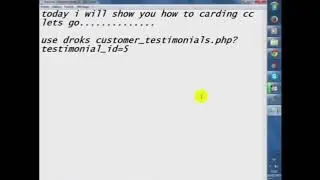 SQL Injection with Havij From YouTube