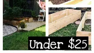 Build Your Own Raised Garden Beds 🌱 Easy & Cheap || My Version Of ASMR Gardening || Volume On 🔊