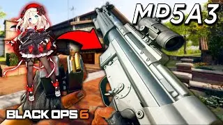 Aggressive Tactical MP5A3 Loadout from Girl's Frontline in Black Ops 6 Multiplayer