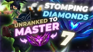 BEST AKALI EUW STOMPING DIAMOND Unranked - Masters 7 ft. Agenxo