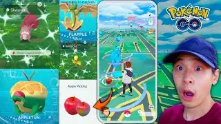 Catch Applin EASY With THIS TRICK! How RARE Is It! (Pok&eacute;mon GO)