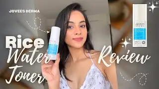 Glowing Skin Secret ✨ Jovees Rice Water Toner Review #skincare #glowingskin 