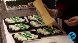Verse sushi bij AH to go