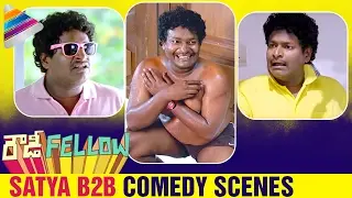 Rowdy Fellow Movie Comedy Scenes | Satya Back to Back Comedy Scenes | Nara Rohit | Vishakha Singh