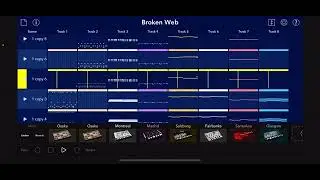 ［KORG Gadget］Broken Web