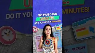 Как нерезиденты Индии могут обновить свою карту PAN онлайн? | Groww NRI #nri #shorts