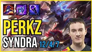 PERKZ - SYNDRA vs. EKKO Mid | EUW MASTER | PATCH 10.25