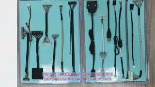 Expert micro-coax lead 100 pin harness Manufactured Built for Aerospace by Turkey Experts Portable A