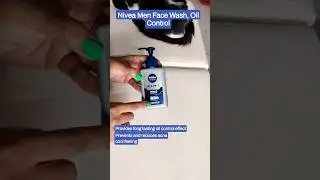 Nivea Men Face Wash, Oil Control 150 ml #youtubeshorts #ytshorts #viral #cosmetics #facewash