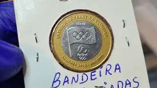 COMPRAMOS MOEDAS DE 1 REAL DA BANDEIRA OL&Iacute;MPICA!!! VOC&Ecirc; TEM???