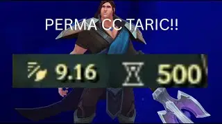 500 Ability Haste PERMA CC Taric MELTS Arena (9.16 Attack Speed LOL)