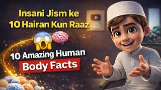 Insani Jism ke 10 Hairan Kun Raaz 😱 | Amazing Human Body Facts