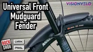 VisionVelo mudguard fender RockShox Lyrik/Pike front MTB suspension @visionvelo7833 #ride