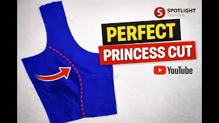 Princess Cut Blouse Cutting and Stitching | Blouse Cutting and Stitching | princess cut blouse