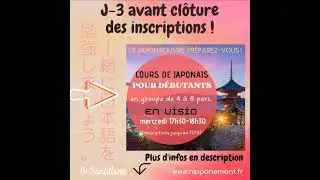 cours de japonais d&eacute;butant en visio 2022/2023 | le japonais par Santillane de NIPPONEMENT