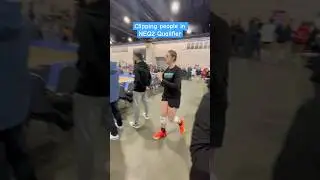 ⁠Clipping people in NEQ qualifier with teammates! @A1.22T #volleyballworld #2028