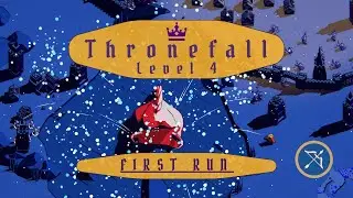 Surviving The Frozen Onslaught in Frostsee | Thronefall Lvl 4 | First Run