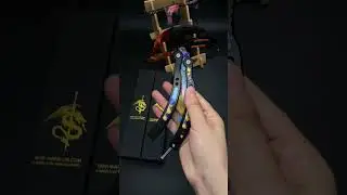Cs2 Case Hardened Balisong IRL #unboxing  #cs2 #csgo #csgomoments #csgoclips