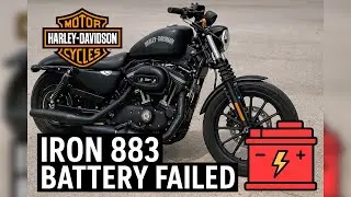 Harley Davidson Iron 883 Battery Failed | No Start Issue  | The Truth Harley Never Told You! | DIY 
