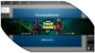 FORTNITE HEADER // BANNER TUTORIAL ON ANDROID//HOW TO MAKE FORTNITE BANNER ON ANDROID