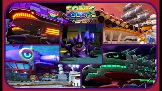 Sonic Colours Ultimate - All Boss Encounters: No Damage
