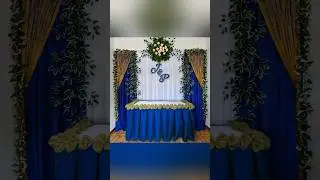 Simple Wedding Decoration Ideas #shorts #shortvideo #easydiy #eventstyling #partyideas #wedding #diy