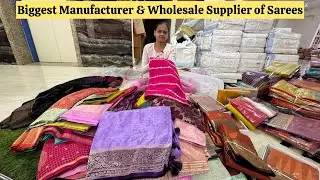 Biggest Manufacturers & Wholesale Suppliers of Sarees in Chickpet Bangalore | All Types Available