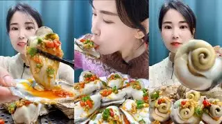 So Delicious Yummy Seafood Oyster 🦪🦪 #mukbang #yummy #challenge #koreanfood #shortvideo #2025 