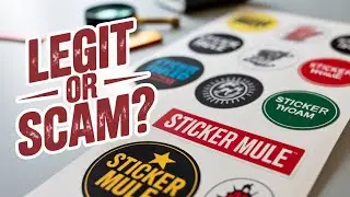 STICKER MULE REVIEW - Is This Custom Printing Site LEGIT or Total SCAM? Quality Test Results!