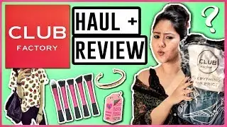 CLUB FACTORY HAUL & REVIEW | Cheap Online Shopping