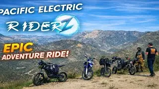 Riding up GMR with Pacific Electric RiderZ. Test riding a Talaria Komodo, & other slips and falls.
