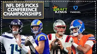 NFL DFS Picks for the Conference Championships: FanDuel & DraftKings Lineup Advice (& Showdown!)