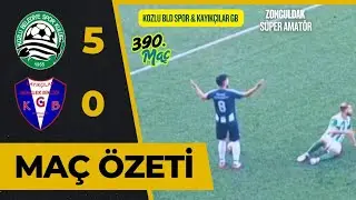 Kozlu Bld Spor 5-0 Kayıkçılar GB | Süper Amatör Maç Özeti