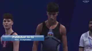 Tofig Aliyev from Azerbaijan did the world&rsquo;s first full &ldquo;full at the World Games in Spain.
