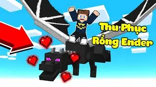 JAYGRAY THỬ THÁCH 24H THU PHỤC RỒNG ENDER TRONG MINECRAFT*SÁNG TẠO THÀNH CÔNG CÁCH NUÔI RỒNG ENDER