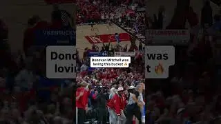 Showing off in front of a Louisville legend 👏#louisville #louisvillecardinals  #collegebasketball