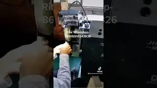 Leather bag roughing polishing machines